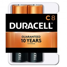 Duracell Battery C 2 USA 8 CT
