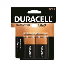 Duracell Battery 9 Volt USA 12 CT