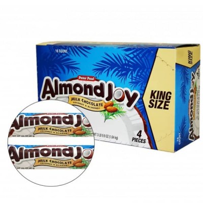 Almond Joy King Size 18 CT