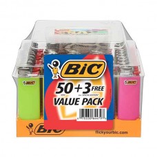 Bic Lighter Mini 50+3 Value Pack