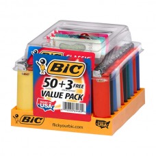 Bic Lighter Regular 50+3 Value Pack